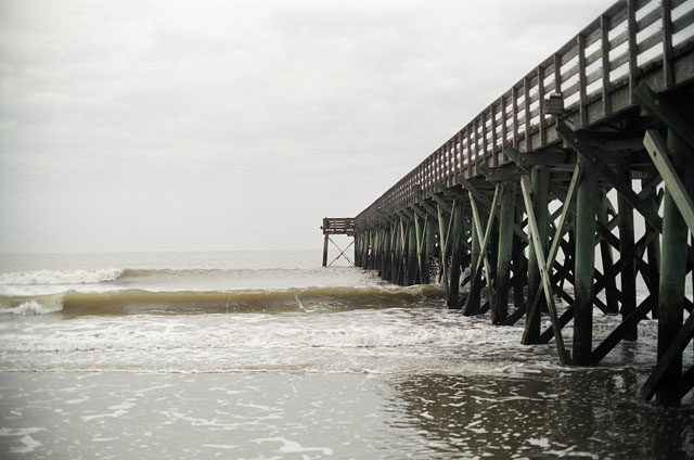 Inspection of the Fishing Pier on the Isle of Palms